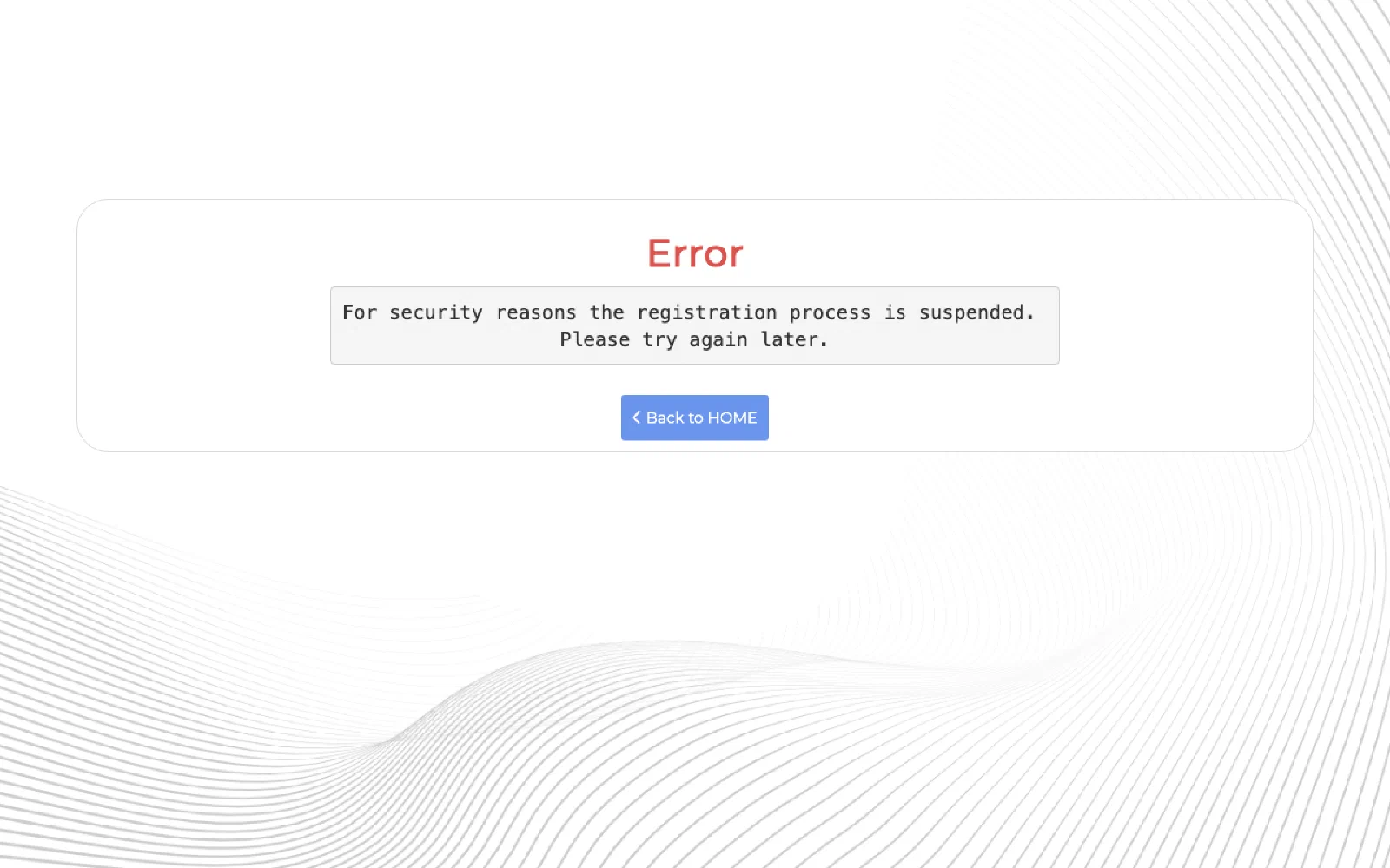 EthicLink homepage screenshot