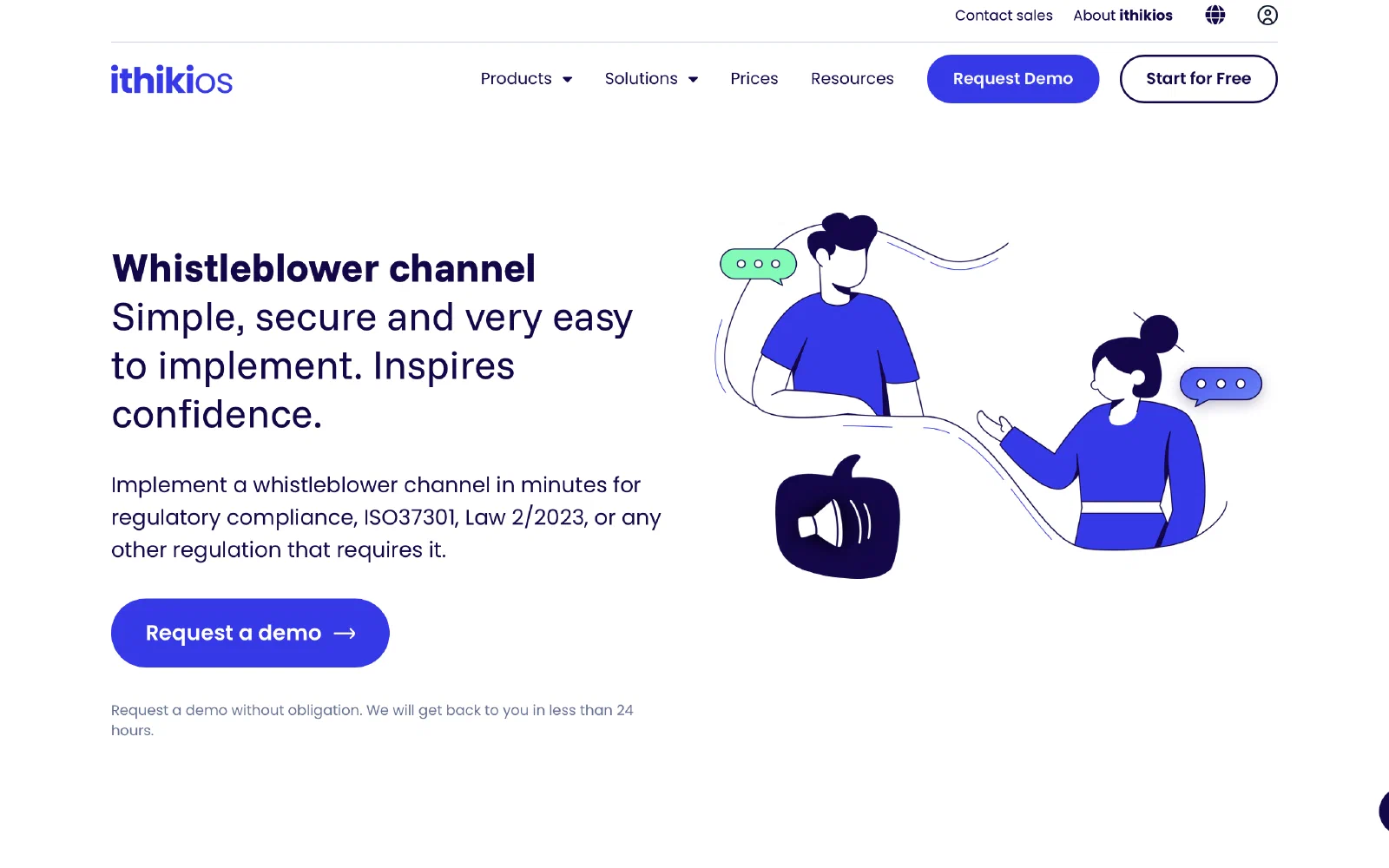 ithikios homepage screenshot