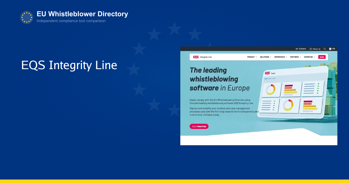 Integrity Line EQS Integrity Line — EU Whistleblower Directory